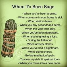 Sage Spiritual, Burn Sage, Smudging Prayer, Witch Crafts, Burning Sage, Sage Smudging, Magic Spell Book, Magic Herbs