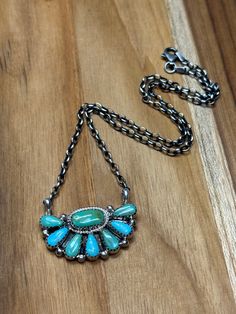 Elegant Multi-strand Turquoise Necklace Gift, Artisan Multi-stone Turquoise Necklace, Elegant Multi-stone Turquoise Necklace, Southwestern Multi-strand Turquoise Gemstone Necklace, Silver Southwestern Multi-stone Turquoise Necklace, End To End, Bracelet Inspo, Cluster Necklace