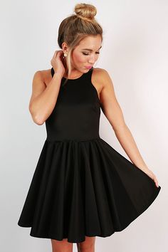 If you’re looking for the perfect little black dress, you’ve found it! Graduation Black Dress, Black Graduation Dress, Short Black Cocktail Dress, Little Black Dress Outfit, Semi Dresses, Halter Prom Dresses, Graduation Dresses, Year 6