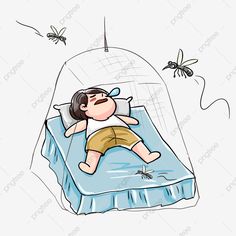 Mosquito Drawing, Academic Poster, Elephant Background, Sleeping Animals, Mosquito Control, Butterfly Wallpaper Iphone, Anti Mosquito, Baby Unicorn