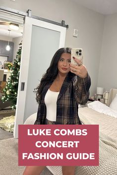 Find the perfect simple yet cute outfit to rock at a Luke Combs concert, blending comfort and aesthetics for an unforgettable night of music.