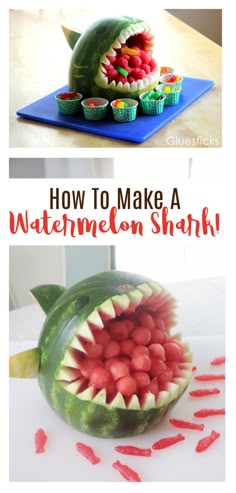 how to make a watermelon shark