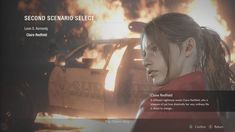 a screenshot of the second person in resident evil