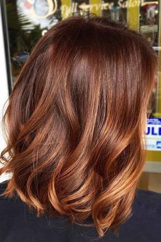 Red Hair Brown Eyes, Hair Color 2017, Dark Red Hair Color, Ombre Hair Color