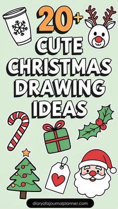 christmas doodles Christmas Small Drawings Easy, Hand Drawn Christmas Card Ideas, Easy Christmas Card Drawings, Hand Drawn Christmas Cards Simple, Christmas Card Ideas Easy, Christmas Doodles Easy, Easy Christmas Doodles, Ideas Easy Drawing, Drawing Cards