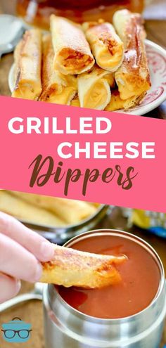 grilled cheese dippers are the perfect appetizer to serve at any party