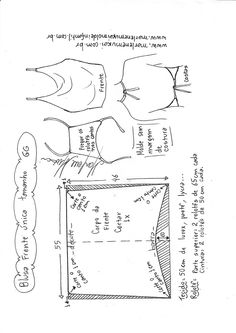 the diagram shows how to make an origami doll with hands and feet, as well as instructions