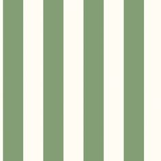 a green and white striped wallpaper with vertical stripes