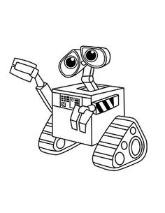 Wall-e Drawings, Walle Drawings, Wall E Drawing, Chalkboard Drawings