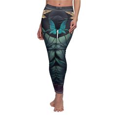 Introducing our stylish women's leggings featuring a captivating tropical jungle pattern in blue, purple and tan! Made from high-quality, stretchy fabric, these leggings offer exceptional comfort and a flattering fit that contours to your body. The unique geometric pattern is bold and eye-catching, adding a touch of personality to your everyday wardrobe. Perfect for yoga, running, or simply lounging at home, these leggings are a versatile addition to any active woman's collection. Don't miss out on this must-have fashion item that combines comfort and style! 95% Polyester brushed suede 5% Spandex Skinny fit Tagless White thread color Runs true to size Assembled in the USA from globally sourced parts Jungle Pattern, Tropical Bird, Bird Pattern, Bleu Violet, Legging Outfits, Womens Leggings, Color Run, Tropical Birds, Bird Patterns