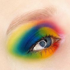 Dopamine Aesthetic, Pride 2024, Eyeshadow Ideas, Make Up Inspiration, Face Art Makeup