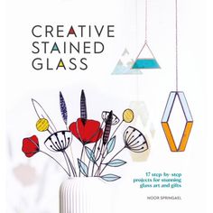 A beginner friendly guide to making stained glass art using the most popular and accessible method, copper foil. The traditional art form of stained glass has become extremely popular again and this collection has everything you need to know to get started on this exciting craft. A beginner friendly guide to making stained glass art using the most popular and accessible method, copper foil. The traditional art form of stained glass has become extremely popular again and this collection has every Glass Book, Making Stained Glass, Glass Art Projects, Copper Foil, Stained Glass Patterns, Stained Glass Art, Glass Artists, Book Print, Glass Crafts