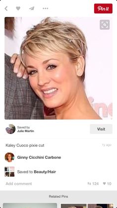 Kaley Cuoco, Cute Hairstyles, 10 Things, Hair, Beauty