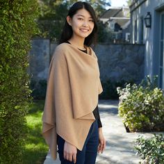 NEW color alert for spring: CAMEL ✨ Our 100% cashmere poncho now comes in this ultra luxe + versatile color 💗 The perfect color for this new season 💐 Chic Beige Shawl For Fall, Elegant Beige Poncho For Fall, Elegant Oversized Cape Poncho, Elegant Oversized Poncho Cape, Elegant Beige Cape Poncho, Chic Cashmere Poncho For Layering, Chic Cashmere Shawl, Oversized Cashmere Poncho, Versatile Fall Poncho