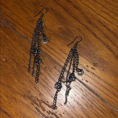 Gun Metal (Colored) Bolt, Dangling Earrings. New! Impulse Buy. A Little On The Heavy Side But These Are Some Beauties Just Never Worn Bolt Earrings, Dangling Earrings, Cemetery, Dangle Earrings, Jewelry Earrings, Women Jewelry, Women Shopping, Beauty, Color