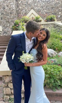 grand millenial coastal wedding Light Blue Hoco Couple Outfits, Bf Graduation Pictures, Light Blue Couple Outfits, Prom Photos With Boyfriend, Prom Couples Outfits Blue, Prom Photo Inspo Couples, Prom Inspo Pictures Couples, Light Blue Prom Couple Outfits, Light Blue Prom Dress Couple