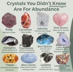 Archery Design, Energy Stones Crystal Healing, Crystals For Wealth, Best Healing Crystals, Crystal Healing Chart, Crystal Uses, Crystal Vibes, Charge Crystals