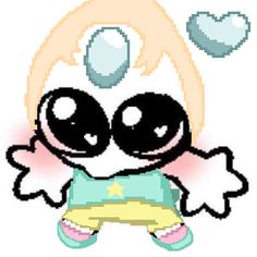 an image of a cartoon character with big eyes