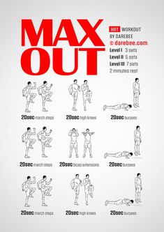 an exercise poster showing how to do the same exercises