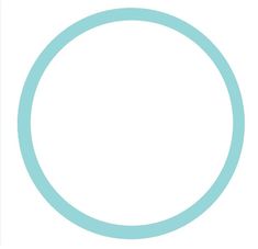 a blue circle on a white background