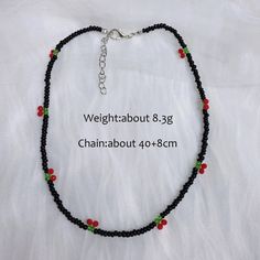 Brand Name: DonarseiMetals Type: Zinc alloyOrigin: Mainland ChinaCN: ZhejiangNecklace Type: Chokers NecklacesMaterial: PlasticGender: WomenModel Number: A-N402Style: BohemiaShape\pattern: PLANTPendant Size: as shownFine or Fashion: FashionChain Type: StrandItem Type: NecklacesStyle: Boho,bohemia necklace,cherry necklaceProduct Name: Choker necklace,necklace womenGender: Necklace for Women/female necklace/lady/girlsType: Suspension,ketting,beaded necklaceOccasions: Anniversary, engagement, gift, party, wedding,school,beach,travelService: Drop shipping ,wholesale,retail Necklaces Boho, Cherry Necklace, Valentines For Mom, Geometric Bracelet, Boho Choker, Friend Bracelets, Boho Style Jewelry, Neck Choker, White Bracelets