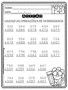 the worksheet for addition and subtraction in spanish