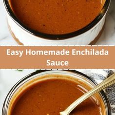 Viral TikTok Cinnamon Rolls with Heavy Cream - EtastyRecipes - Easy Recipes Homemade Enchilada Sauce Recipe, Recipes With Enchilada Sauce, Homemade Enchilada Sauce, Recipe Girl