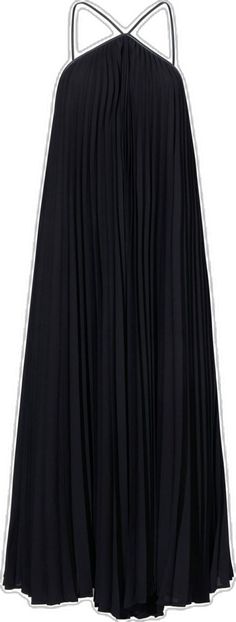 White Label, Crepe Dress, Proenza Schouler, Mid Length, Dress Black, Colorful Dresses, Fashion Branding, Black Dress, Collage