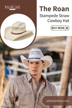 The center dent crown and upturned brim complement the western style and the hat’s overall appeal. Made from Bangora straw, the hat is lightweight and breathable, with vented holes on the crown for airy comfort. Its high quality speaks for itself. Wave Stitch