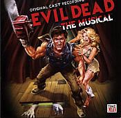 the original cast recording poster for evil dead the musical