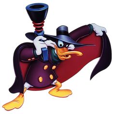 a cartoon character in a top hat and costume