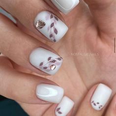 Short Gel Nails For Work, Wow Nails, Romantic Nails, Finger Nail Art, Subtle Nails, Manicure Nails