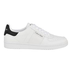 Flaunt your spory and chic style effortlessly by pairing outfits with the athletic-inspired Calvin Klein® Lento Sneakers that are crafted with faux leather upper, textile lining, and rubber insole. The modern sneakers features a lace up front, stylish round toe shape, and CK logo detailing on the side of the sneaker..Low-top design..Rubber outsole..Imported..Product measurements were taken using size 9, width M. Please note that measurements may vary by size..Measurements: Weight: 1 lb Classic Lace-up Sports Sneakers, Classic Sports Sneakers With Laces, Casual Lace-up Sneakers For Light Sports, Urban Synthetic Sneakers For Spring, Classic High-top Sports Sneakers With Laces, Classic High-top Sneakers For Sports, Classic Lace-up High-top Sneakers For Light Sports, Cushioned Lace-up High-top Sneakers For Athleisure, Modern Lace-up High-top Sneakers