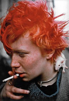 West Berlin, Estilo Punk, Grunge Hair, Photography Inspo, Drawing People, Punk Fashion, Hair Inspo, Character Inspiration, Red Hair