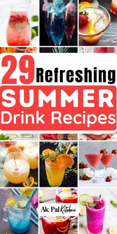 the top 20 refreshing summer drink recipes