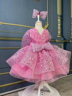 Pink Pageant Dress, Toddler Pageant Dresses, 1st Birthday Dress, 1st Birthday Dresses, Princess Toys, Time Pass, Dress Tulle, Flower Girl Dress Lace, Dress Flower