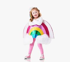 Rainbow Kids Costume Rainbow Costume, Rainbow Costume Kids, Kids Rainbow Costume, Rainbow Bright Costumes, Rainbow Whimsical Princess Dress For Dress-up, Rainbow Halloween Costume, Playful Rainbow Tutu Dress For Dress-up, Rainbow Costumes, Toddler Costumes