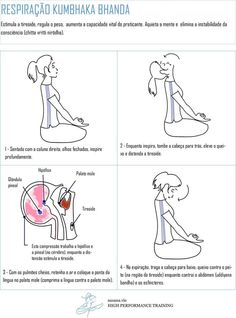 instructions on how to do yoga for beginners in english and spanish, with pictures of the