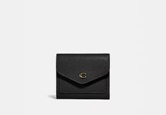 Wyn Small Wallet | COACH Classic Black Wallets, Affordable, Compact Trifold Wallet With Coin Pocket, Classic Coach Trifold Wallet With Card Slots, Coach Trifold Wallet With Coin Pocket For Formal Use, Classic Compact Coach Coin Purse, Coach Trifold Wallet With Rfid Blocking For Formal Use, Classic Coach Coin Purse With Coin Pocket, Compact Coach Trifold Wallet With Card Slots, Coach Leather Coin Purse With Coin Pocket