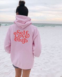 ♡ Self love club, Aesthetic Hoodie, Trendy Hoodie, Words on Back Hoodie, VSCO Hoodie, Pinterest Hoodie, Tumblr Aesthetic, Self Care, VSCO Girl, Cute Gift, Mental Health Gifts, Positive Crew, Positive Affirmation ♡ ➤ 𝘗𝘭𝘦𝘢𝘴𝘦 𝘤𝘩𝘦𝘤𝘬 𝘰𝘶𝘵 𝘵𝘩𝘦 𝒔𝒊𝒛𝒆 𝒄𝒉𝒂𝒓𝒕 𝘪𝘯 𝘵𝘩𝘦 𝘭𝘢𝘴�𝘵 𝘭𝘪𝘴𝘵𝘪𝘯𝘨 𝘱𝘩𝘰𝘵𝘰 𝒃𝒆𝒇𝒐𝒓𝒆 𝒑𝒍𝒂𝒄𝒊𝒏𝒈 𝒚𝒐𝒖𝒓 𝒐𝒓𝒅𝒆𝒓! 𝐃𝐄𝐓𝐀𝐈𝐋𝐒  Everyone needs a cozy go-to hoodie to curl up in, so go for one that's soft, smooth, and stylish. It's the perfect Vsco Hoodie, Self Love Club, Love Club, Aesthetic Hoodie, Trendy Aesthetic, Vsco Girl, Mental Health Matters, Health Matters, Cute Gift