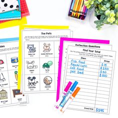 let's make math review an absolute blast for our third-grade superstars! Grab this incredible pet store design activity today and watch their math skills soar while they have a blast creating their dream pet store. Trust me, this unforgettable learning experience is just a click away! Reflection Questions