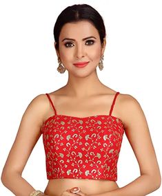 Rajasthani Lehenga, Sari For Women, Boatneck Blouse, Haldi Wear, Designer Sari, Kids Lehenga, Plain Saree, New Saree, Red Blouse