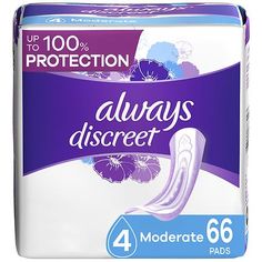 Looking for dependable, strong, bladder leak protection that's barely noticeable under clothes? Experience incredible bladder leak and postpartum incontinence protection in a surprisingly thin and discreet incontinence pad. Always Discreet disposable Incontinence Pads for women provide the comfort you need with up to the 100% leak-free protection you deserve. Thanks to a unique absorbent core that keeps your skin dry by absorbing bladder leaks in seconds, you'll be able to stay comfortable and Postpartum Pads, Always Discreet, Incontinence Pads, Bladder Control, Home Health Care, Dry Erase Markers, Eye Health, Bar Drinks, Clinical Trials