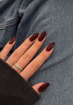 Love these nails for fall… Fall nails, hard nails, nails, fall aesthetic, nail designs, nails acrylic, fall nail designs, fall nail ideas, fall nail colors, fall nails 2024, fall nails square, fall nails short, nail ideas, nail inspo, almond nails, fall nails inspiration, fall nail inspo, fall date night beauty, autumn nails, fall nails ideas autumn, early fall nails Downtown Aesthetic Nails, Aura Red Nails, Downtown Nails Aesthetic, Downtown Girl Nail Ideas, Downtown Girl Nails Aesthetic, Dark Red Aura Nails, Nails Aesthetic Autumn, Downtown Nails, Downtown Girl Nails