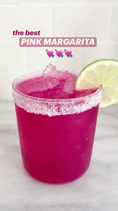 the best pink margarita recipe ever