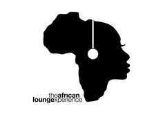 the african lounge experience logo with an image of a woman's head in profile