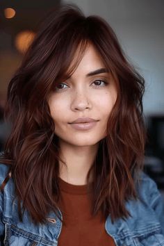 Deep Auburn Hair, Brown Auburn Hair, Dark Auburn Hair Color, Red Hairstyle, Copper Hair Dark, Red Hair Color Ideas, Dark Auburn Hair