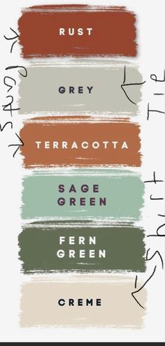 the names of different types of paint