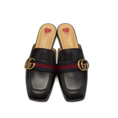 You Are Looking At An Authentic Gucci Leather Mules With Its Iconic Gg Hardware. Double Gg Logo & Sylvie Web Accent. $980+Tax In Stores. A Must-Have Gucci Mules That Is Definitely Classic. Don't Miss Out!! Size: Gucci 37 (Womens) Condition: Brand New, No Flaws To Note Dust Bag: Yes Original Box: Yes Designer Fit: Mules By Gucci Typically Run A Half Size Small. Gucci Flats, Shoes Gucci, Gg Logo, Gucci Leather, Gucci Mules, Leather Mules, Gucci Shoes, Hand Bags, Original Box