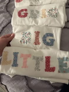 Big little reveal ideas, hand stitched shirts Big Little Blanket, Big And Lil Reveal Ideas, Sorority Clue Week Ideas, Freshly Picked Big Little Theme, Big Lit Reveal Themes, Gifts For Little Sorority, Cute Big Little Baskets, Strawberry Big Little Reveal